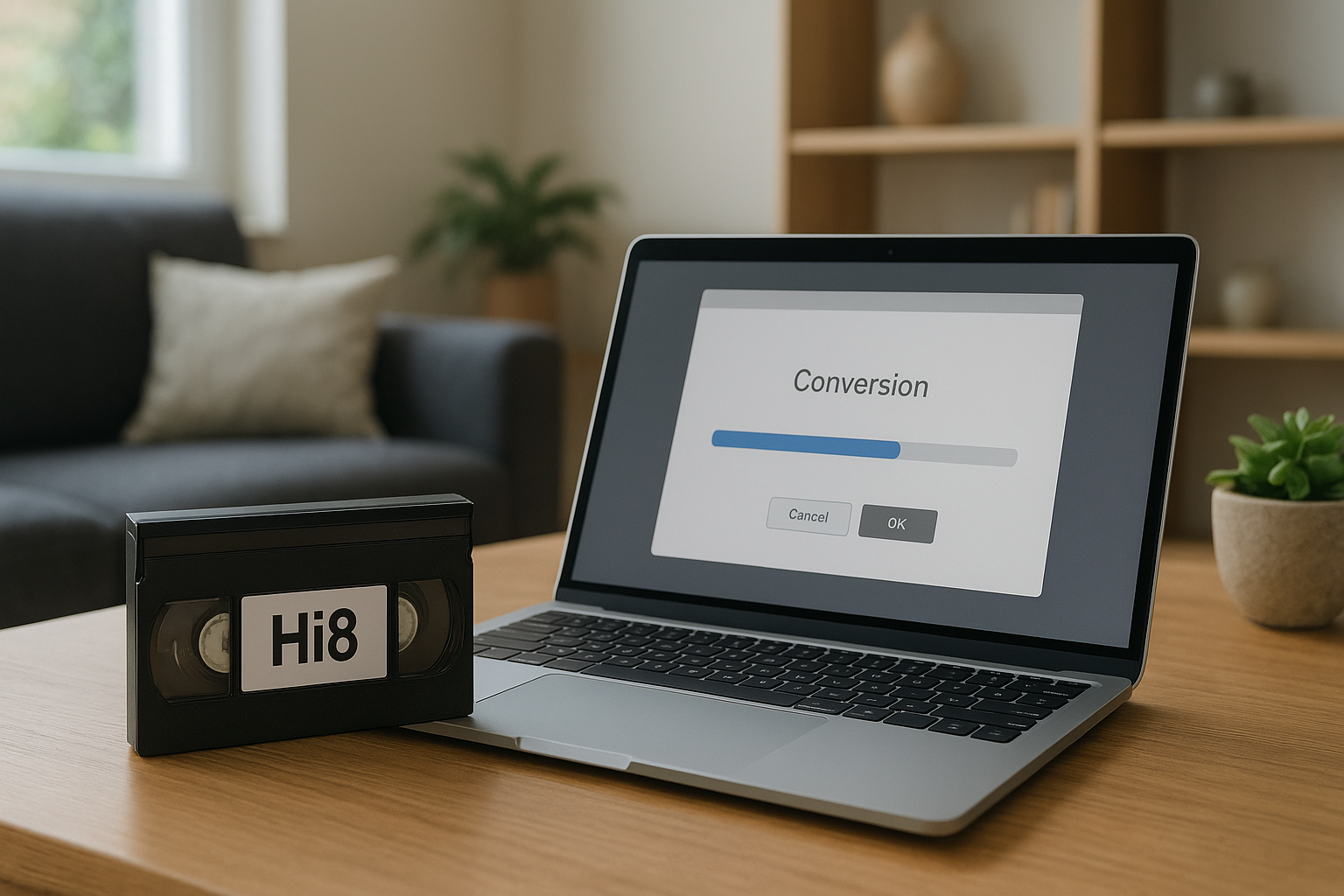 Foto bij Hi8-bandjes omzetten: van verouderde tape naar veilige backup